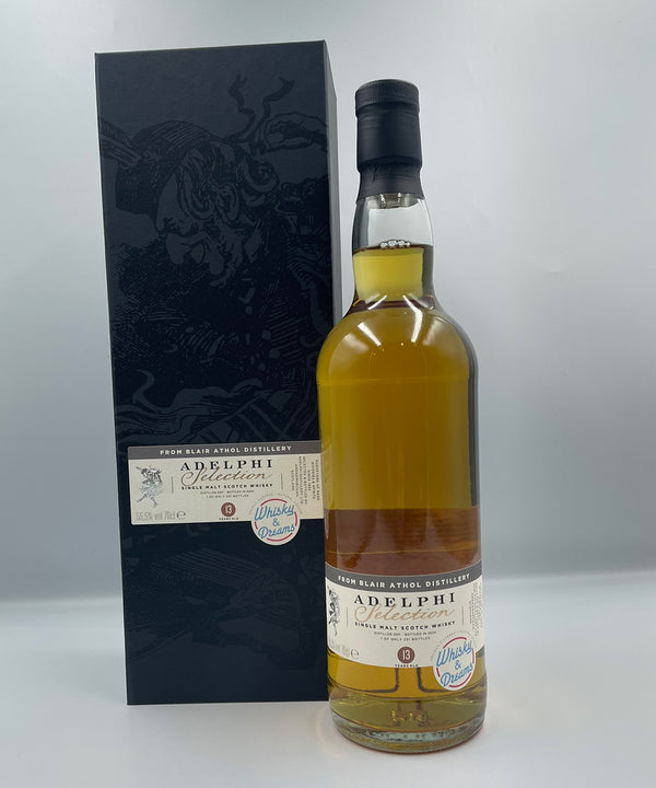 Adelphi Blair Athol 13 Year Old Whisky & Dreams Single Malt Scotch Whisky