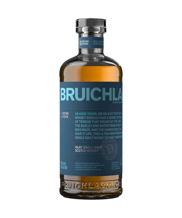Bruichladdich 18 Year Old Single Malt Scotch Whisky 700mL