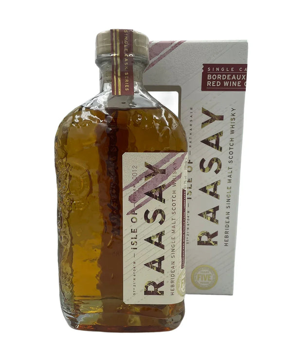 Isle of Raasay 'Na Sia' 5YO Unpeated Ex-Bordeaux Single Malt Whisky