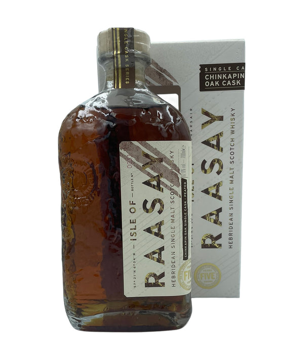 Isle of Raasay 'Na Sia' 5YO Peated Virgin-Chinkapin Oak Single Malt Whisky
