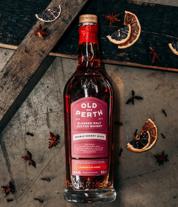 Old Perth 'Double Sherry Wood' Blended Malt Scotch Whisky 700mL
