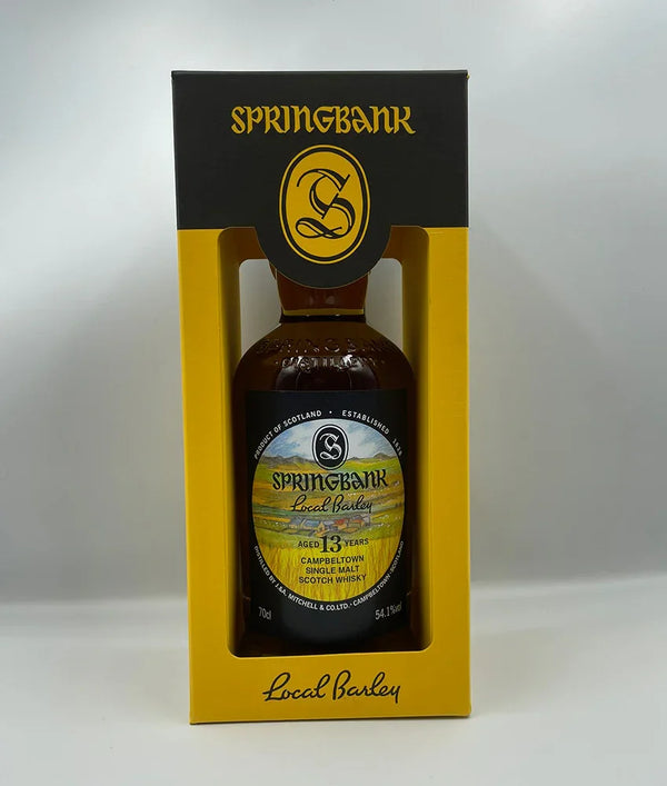 Springbank 'Local Barley' 13 Year Old 2023 Release Campbeltown single malt Scotch Whisky 700mL