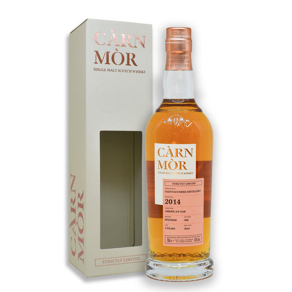 Bottle of Glentauchers 9 Year Old 2014 (American Oak) Carn Mor Strictly Limited Scotch Whisky 700mll