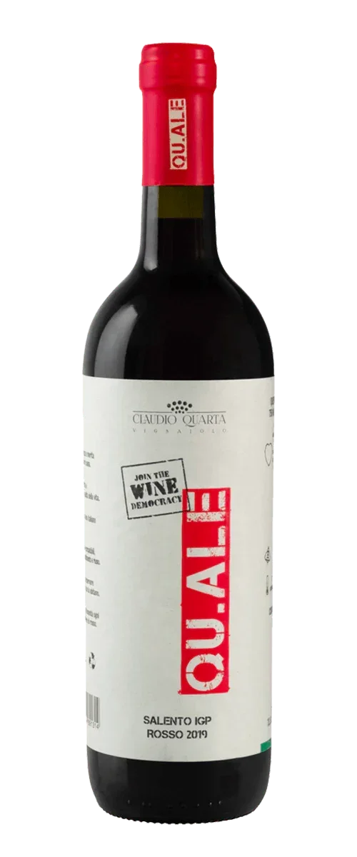 Claudio Quarta Qu.Ale 2019 Salento IGP Rosso