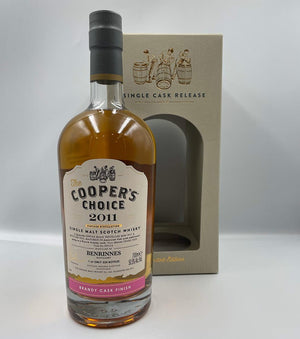 Benrinnes 11 Year old 2011 Brandy Finish Single Malt Scotch Whisky - The Cooper's Choice 700mL