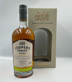 Cooper's Choice Linkwood 11 Year Old 2011 Calvados Finish Single Malt Scotch Whisky 700mL