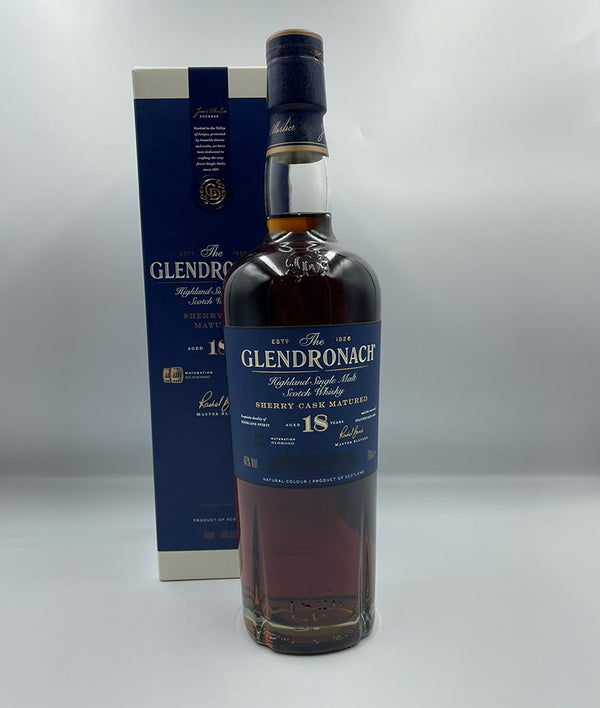Glendronach 18 Year Old Single Malt Scotch Whisky 700mL