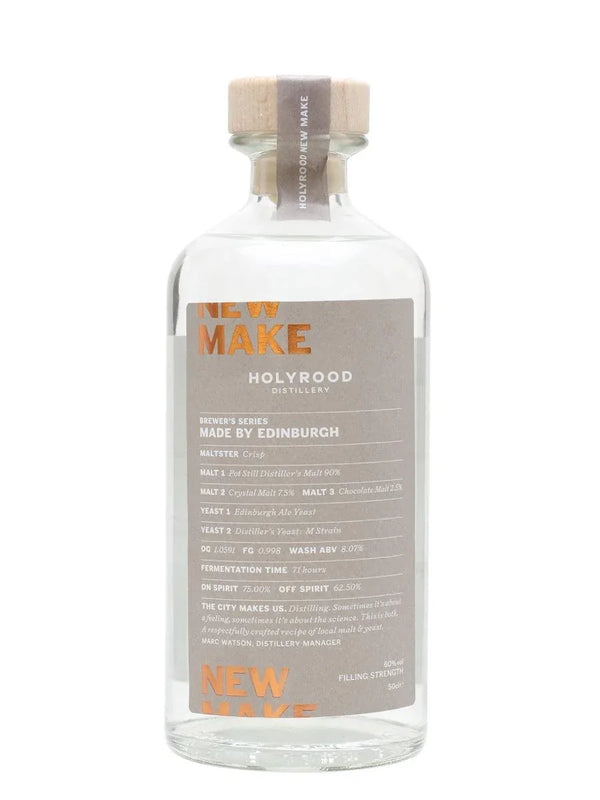 Holyrood Distillery - Brewers Series No.4 - Made By Edinburgh New Make Spirit 500mL