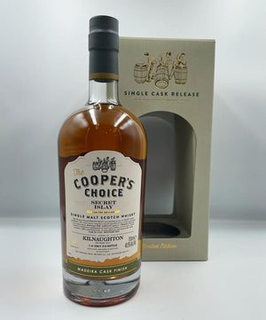 Kilnaughton "Secret Islay" Madeira Finish Single Malt Scotch Whisky - The Cooper's Choice 700mL