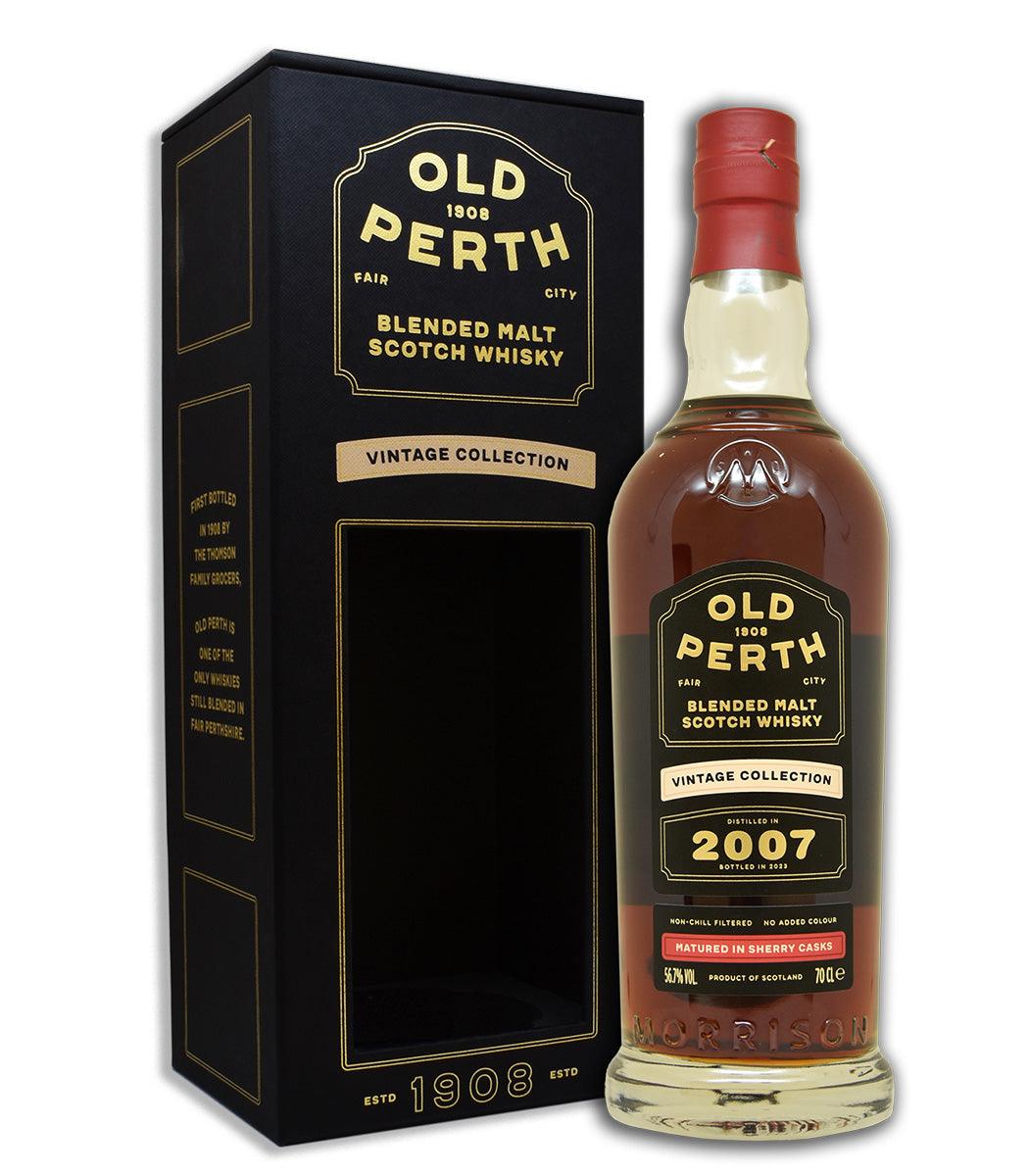 Old Perth 2007 Vintage 2023 Release Blended Malt Scotch Whisky 700mL