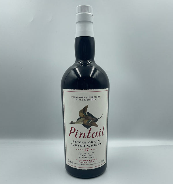 Pintail Girvan (Grain) 2006 17 Year Old Fine Bretagne Cask Finished Scotch Whisky 700mL