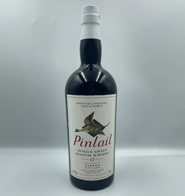 Pintail Girvan (Grain) 2006 17 Year Old Fine Bretagne Cask Finished Scotch Whisky 700mL