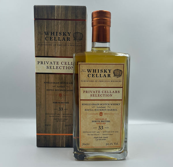 North British 1989 33 year old - The Whisky Cellars 700mL
