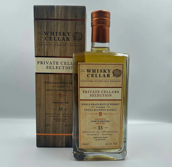 North British 1989 33 year old - The Whisky Cellars 700mL