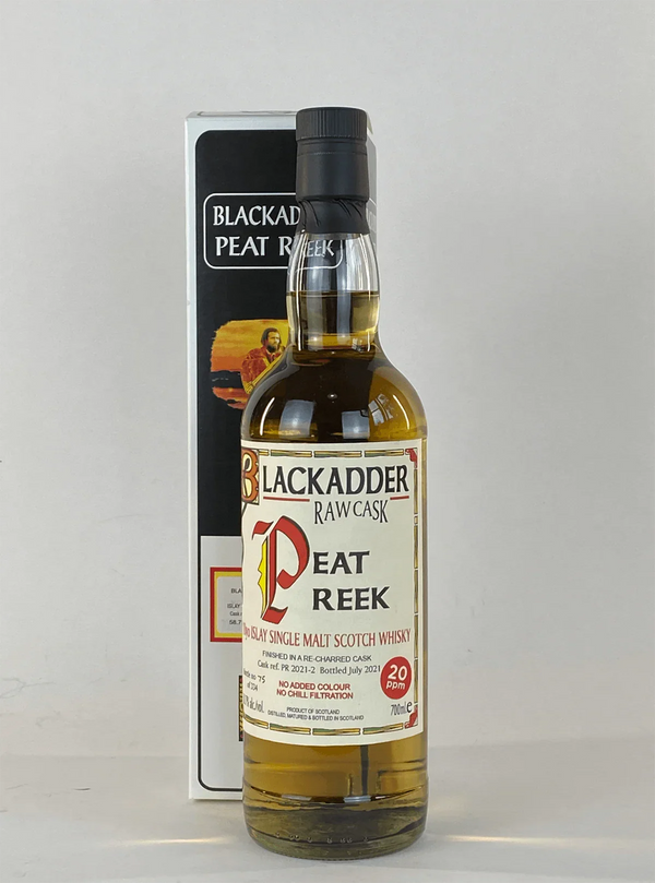 Blackadder Peat Reek 10 Year Old 20ppm Islay Single Malt Scotch Whisky 700ml
