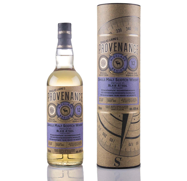 Blair Athol 12 Year Old 2007 ex-sherry cask- Provenance (Douglas Laing) single cask scotch whisky