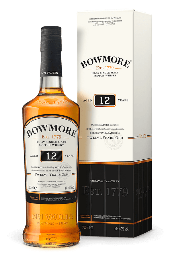 Bowmore 12 Year Old Islay Single Malt Scotch Whisky 700ml