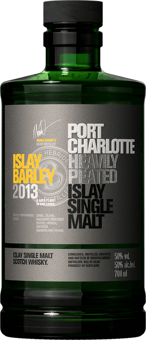 Bruichladdich Port Charlotte 2013 Heavily Peated Islay Barley Single Malt Scotch Whisky 700ml
