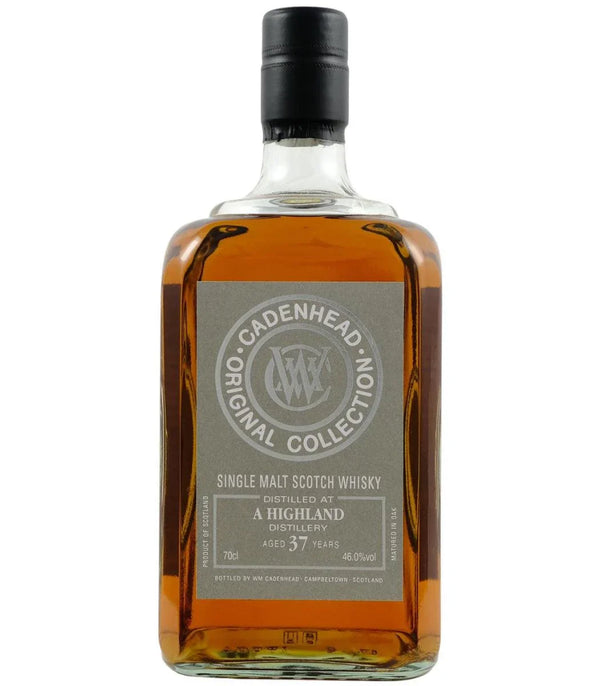 Cadenhead Original Collection A Highland Distillery 37 Year Old Scotch Whisky 700ml