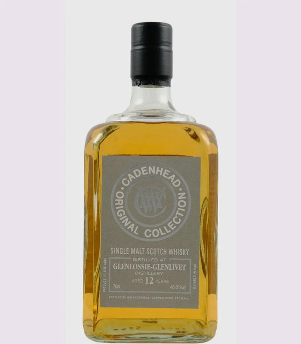 Cadenhead Original Collection Glenlossie 12 Year Old Scotch Whisky 700ml