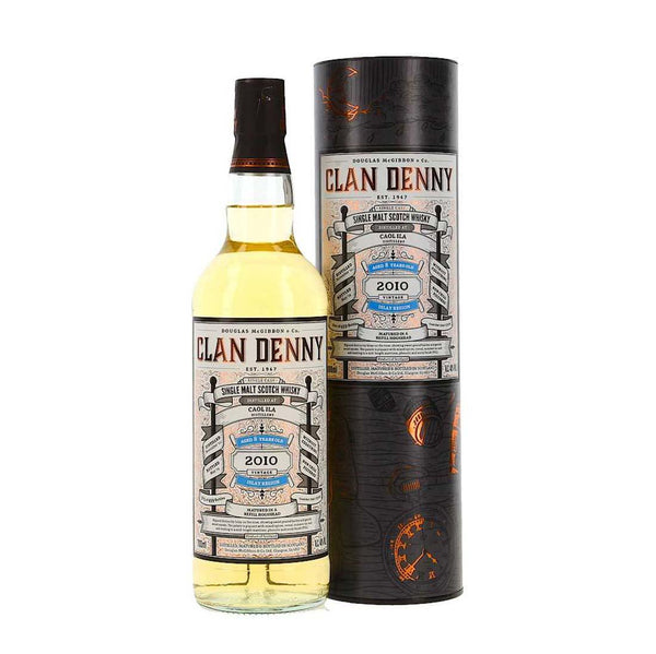 Caol Ila 10 year old 2010 clan denny single malt scotch whisky