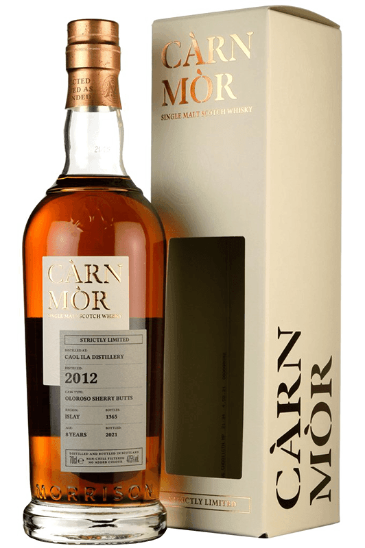 Caol Ila 2012 2021 8 year old Carn Mor Strictly Limited