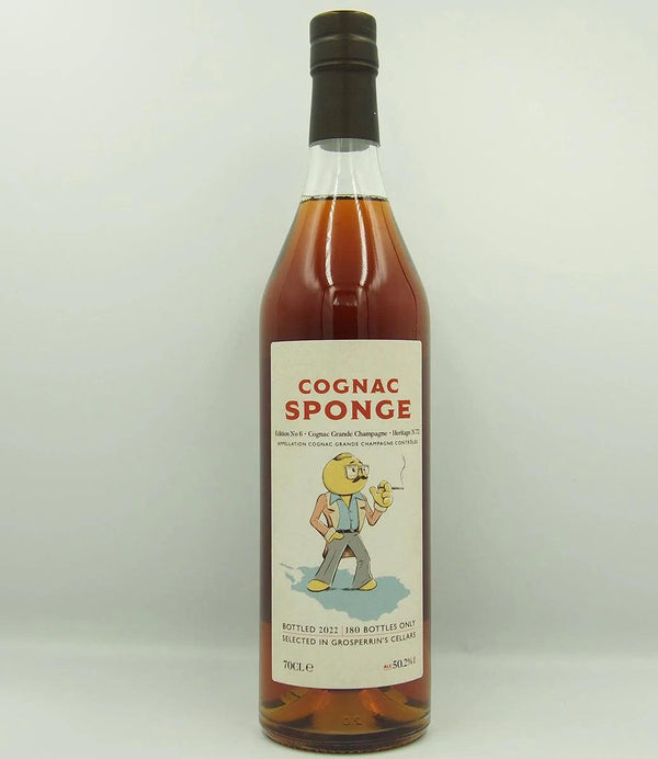 Cognac Sponge Ed No.6 Heritage N.72 Single Cask Grande Champagne Cognac 700ml