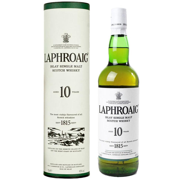 Laphroaig 10 Year Old Single Malt Scotch Whisky