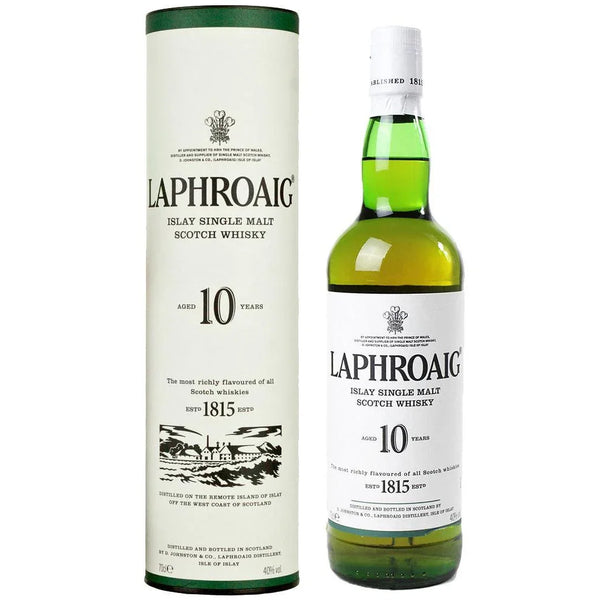 Laphroaig 10 Year Old Single Malt Scotch Whisky