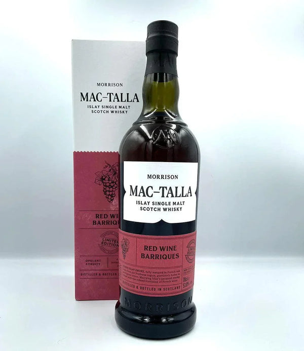 Mac-Talla Limited Edition Red Wine Barrique Islay Single Malt Scotch Whisky 700ml