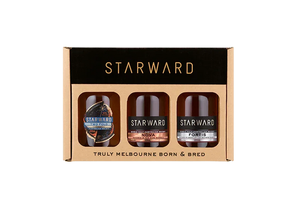 Starward 3 x 200ml Australian Whisky gift pack