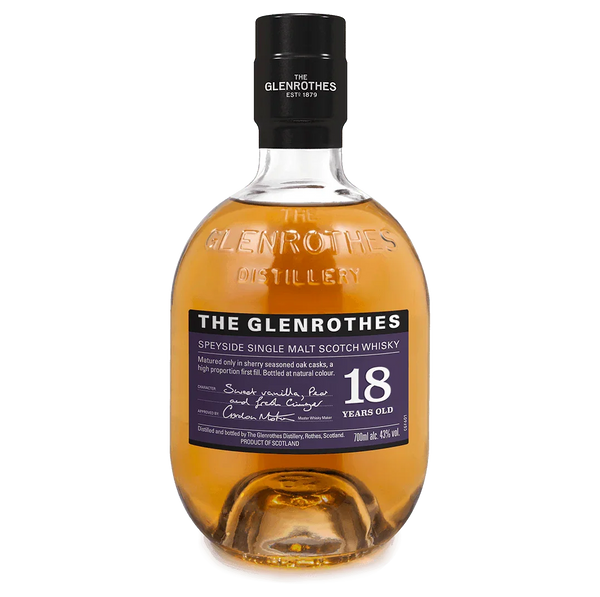 The Glenrothes 18 year old Speyside single malt Scotch Whisky
