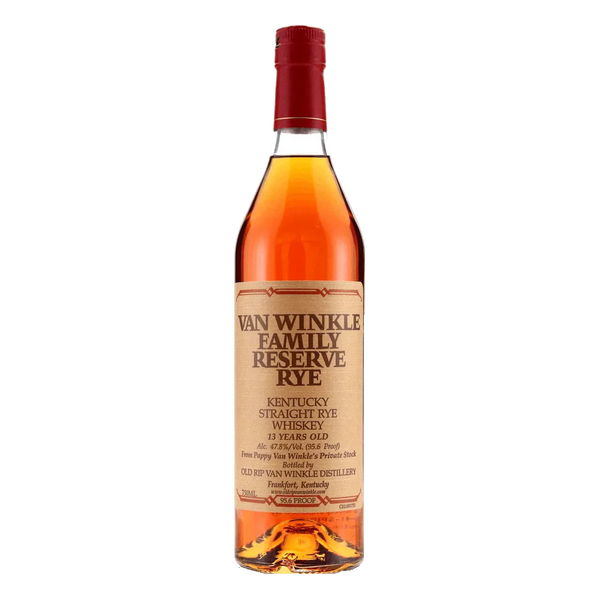 Van Winkly Family Reserve Straight Kentucky Rye 13 Year Old 2020 release 750ml