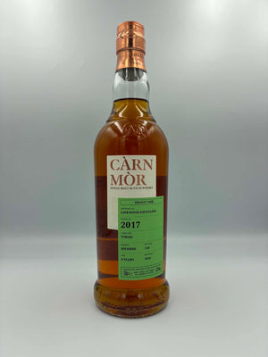 A bottle of Carn Mor Linkwood 8YO ex-Tokaji cask scotch whisky