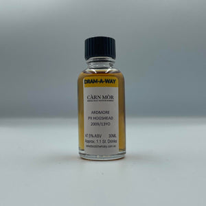 Dram-A-Way Ardmore 13 YO 2009 PX Sherry Cask Carn Mor Scotch Whisky 30mL