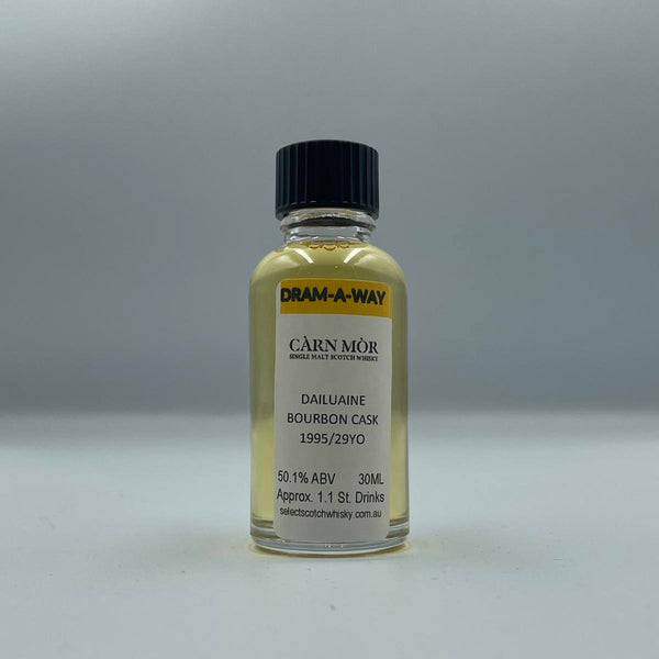 Dram-A-Way Dailuaine 29YO 1995 Carn Mor Scotch Whisky 30mL