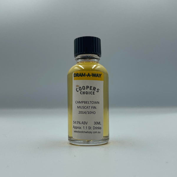 Dram-A-Way Campbeltown 10 YO 2014 SSW exclusive - Cooper's Choice 30mL