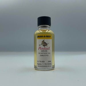 Dram-A-Way Pintail Girvan (Grain) 2006 17YO Fine Bretagne Cask Fin. 30mL