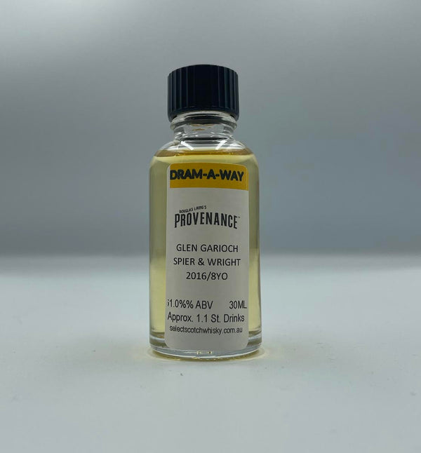 Dram-A-Way Glen Garioch 2016/8YO Spier & Wright Whisky Merchants 30mL
