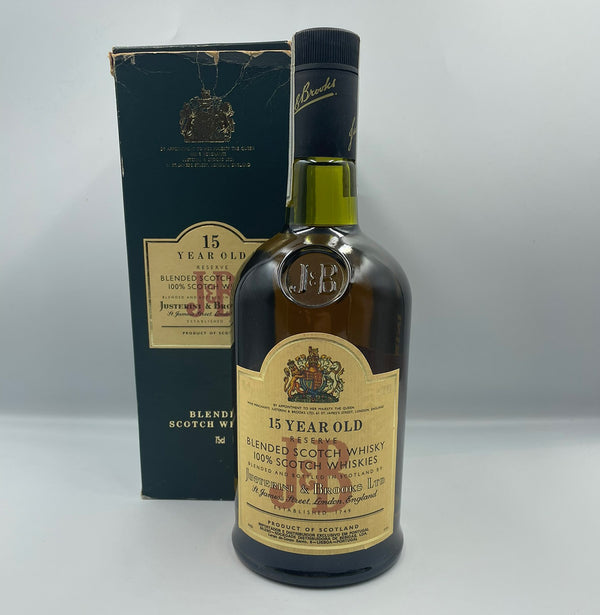 J&B Extra Old 15 Year Old Blended Scotch Whisky 1980s bottling 700mL