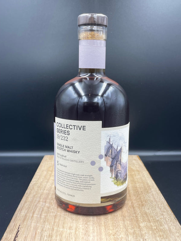 Bottling of Caskshare Collective series Isle of Raasay 5yr old single malt whisky.