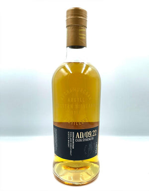 Ardnamurchan AD/09.22 Cask Strength Highland Single Malt Scotch Whisky 700mL