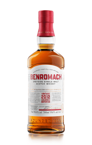 Benromach 2012 Cask Strength Batch 03 Scotch Whisky 700mL