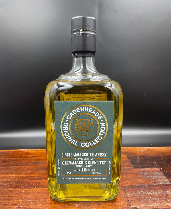 Cadenhead Glenallachie 10 Year Old Scotch Whisky 700mL