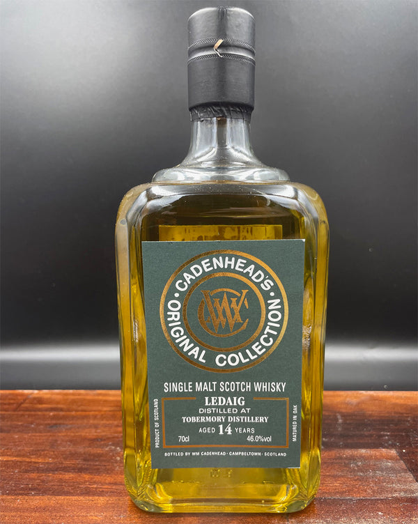 Cadenhead Ledaig 14 Year Old Scotch Whisky 700mL