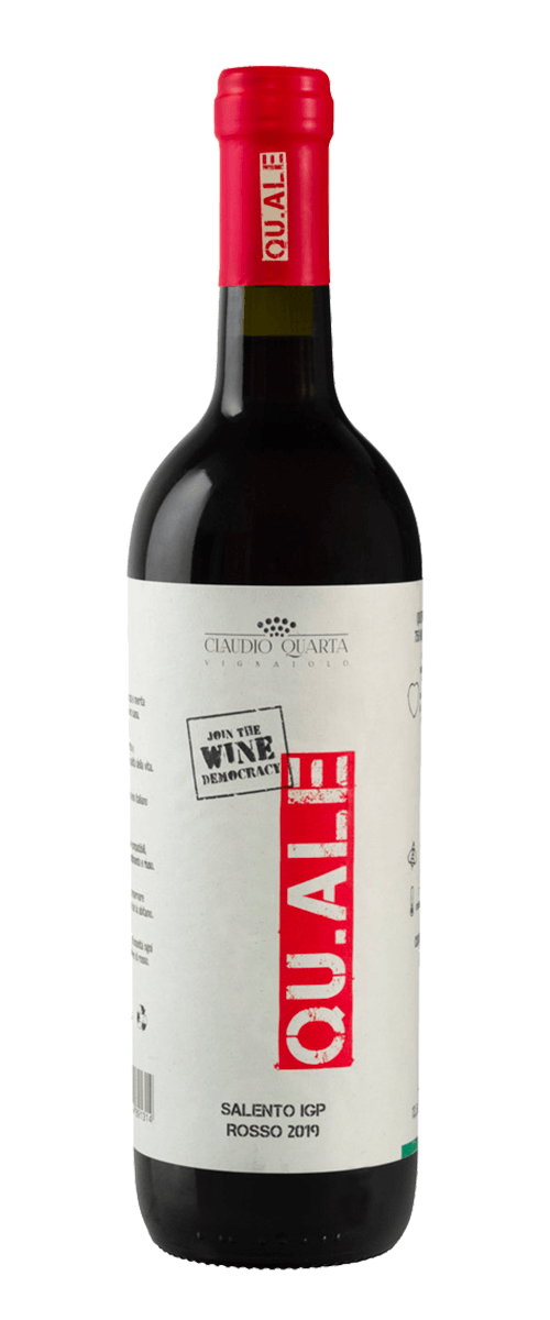 Claudio Quarta Qu.Ale 2019 Salento IGP Rosso