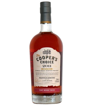 Cooper's Choice Mannochmore 2011 11 Year Old Port Wood Finish Scotch Whisky 700ml