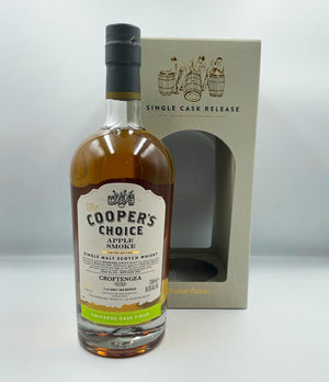 Croftengea NAS "Apple Smoke" Calvados Finish Single Malt Scotch Whisky - The Cooper's Choice 700mL
