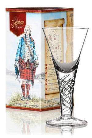 Glencairn Crystal Jacobite Whisky Glass in Giftbox