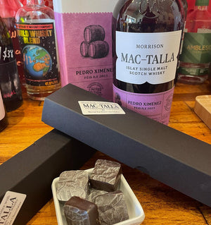 Hand-Made Chocolates with Mac-Talla PX Edition Whisky by Steve Ter Horst (box of 6)